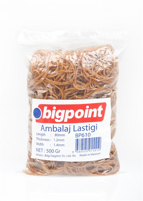 Bigpoint Bp610 Ambalaj Lastigi 500Gr %100 Kauçuk