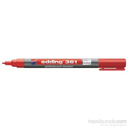 Edding E-361 Tahta Kalemi Kirmizi Doldurulabilir