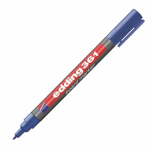 Edding E-361 Tahta Kalemi Mavi Doldurulabilir