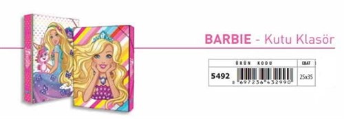 Gipta 5492 Mix Barbie Kutu Klasör 