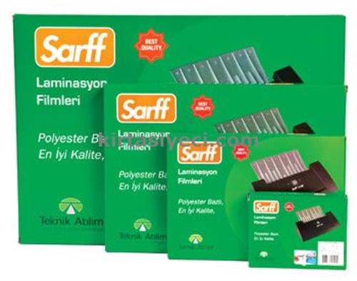 Sarff 15309027 150 Micron Kn (78X102Mm) Polyester Poset 100Lü Paket